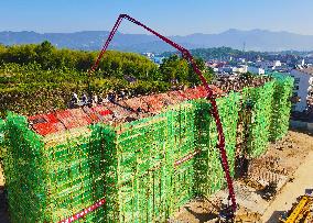 A Resettlement Area Construction Site in Anqing