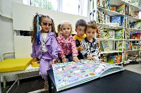 Opening of family library in Zaporizhzhia