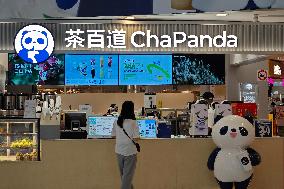 A ChaPanda Store in Shanghai