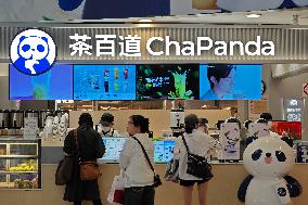 A ChaPanda Store in Shanghai
