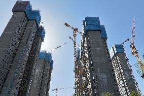 A Building Construction By China Vanke in Nanjing