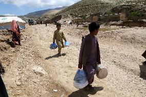 AFGHANISTAN-BAGHLAN-FLOODS-CHILDREN