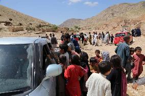 AFGHANISTAN-BAGHLAN-FLOODS-CHILDREN