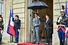 French And Norwegian Prime Ministers Meet - Paris
