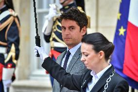 French And Norwegian Prime Ministers Meet - Paris