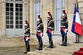 French And Norwegian Prime Ministers Meet - Paris