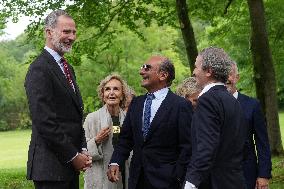 King Felipe Opens An Exhibition