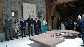 King Felipe Opens An Exhibition