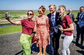 Dutch Royals Making A Regional Visit