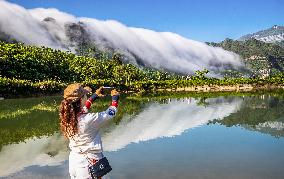 #CHINA-CHONGQING-JINFO MOUNTAIN-CLOUDS (CN)