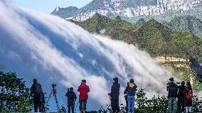 #CHINA-CHONGQING-JINFO MOUNTAIN-CLOUDS (CN)