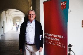 Nicolas Schmit Attends A Rally On The Occasion Of The European Elections 2024 In Milan