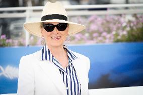 Meryl Streep Honorary Palme D'Or Photocall - The 77th Annual Cannes Film Festival