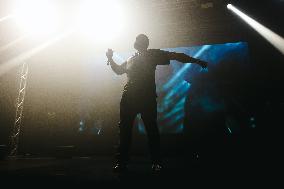 Eladio Carrión Performs During The Sol María Tour In Milan