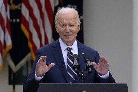 DC: President Biden hold a Job and Investments Agenda delivers remarks