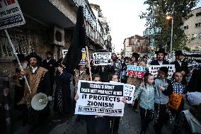 Anti-Israel Protest In Jerusalem