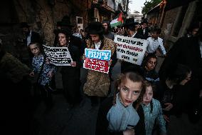 Anti-Israel Protest In Jerusalem