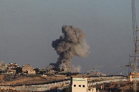 MIDEAST-GAZA-RAFAH-ISRAEL-STRIKES