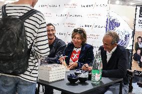 Family Kretz's book signing at BHV Marais