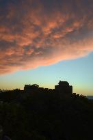Sunset Glow Over Jinshanling Great Wall in Chengde