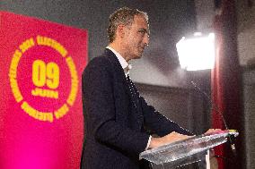 Raphael Glucksmann Meeting - Camon