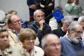 Raphael Glucksmann Meeting - Camon