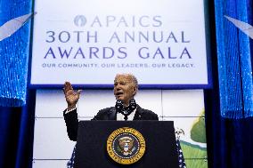 DC: President Biden Speaks at the Asian Pacific American Institute for Congressional Studies’ 30th Annual Gala