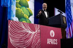 DC: President Biden Speaks at the Asian Pacific American Institute for Congressional Studies’ 30th Annual Gala