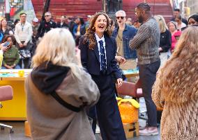 The Drew Barrymore Show In Times Square - NYC