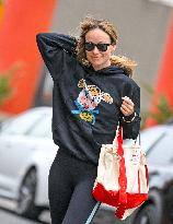 Olivia Wilde Leaves The Gym - LA