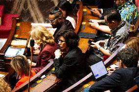 Questions To French Government Session At The National Assembly