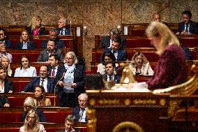 Questions To French Government Session At The National Assembly