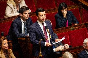 Questions To French Government Session At The National Assembly