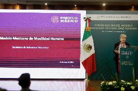 Alicia Bárcena, Mexico's Secretary Of Foreign Affairs, Presents The Mexican Model Of Human Mobility