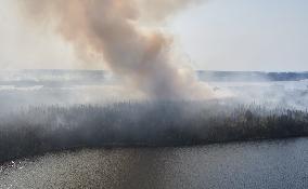 Flin Flon Fire Grows In Manitoba - Canada