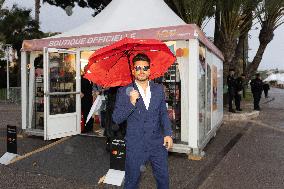 Cannes - Kev Adams Braves The Rain