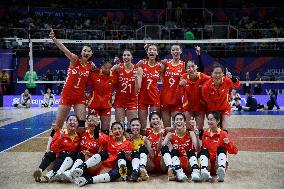 (SP)BRAZIL-RIO DE JANEIRO-VOLLEYBALL-NATIONS LEAGUE-WOMEN-CHN VS KOR