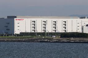 Exterior view of Sharp's headquarters