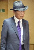 Japan ruling party vice president Aso