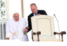 Pope Francis Leads The General Audience - Vatican