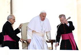 Pope Francis Leads The General Audience - Vatican