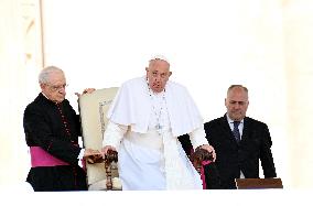 Pope Francis Leads The General Audience - Vatican