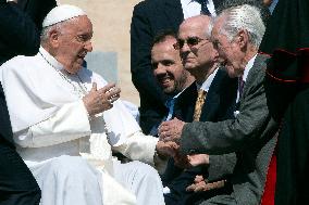 Pope Francis Holds General Audience - Vatican