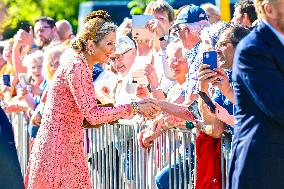 Dutch Royal Couple Visits Hogeland - Netherlands