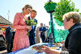 Dutch Royal Couple Visits Hogeland - Netherlands