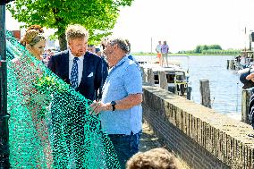 Dutch Royal Couple Visits Hogeland - Netherlands