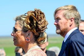 Dutch Royal Couple Visits Hogeland - Netherlands