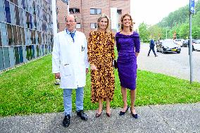 Queen Maxima Visits Foodvalley Wageningen - The Netherlands