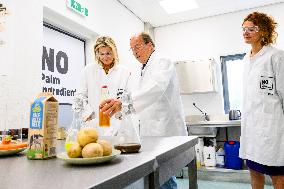 Queen Maxima Visits Foodvalley Wageningen - The Netherlands