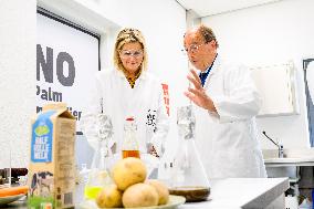 Queen Maxima Visits Foodvalley Wageningen - The Netherlands